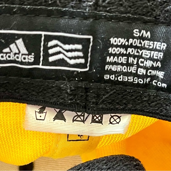 TaylorMade Yellow and Black Hat with Embroidered Logo - Picture 8 of 9